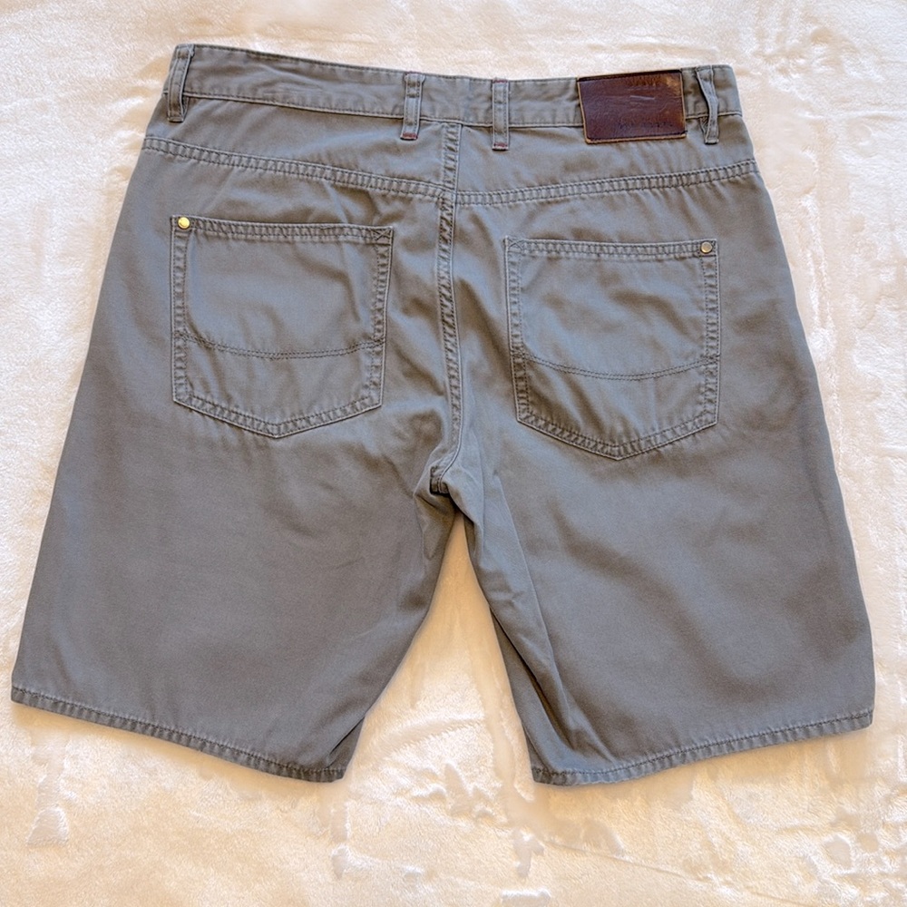 Ted Baker London Men’s Fivesho 5 Pocket Gray Shorts - Picture 4 of 9